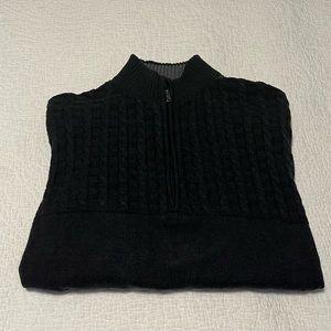 Izod quarter zip sweater